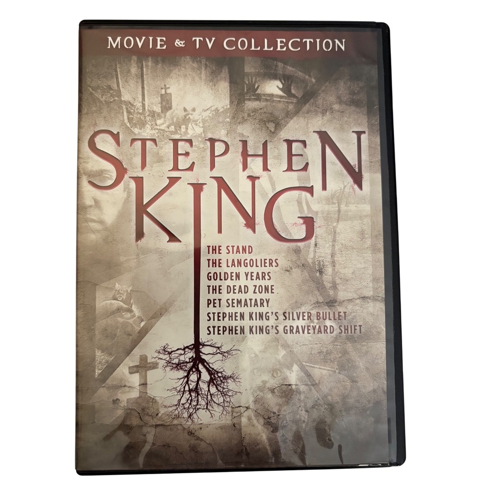 Stephen King Movie & TV Collection‎ DVD The Stand Langoliers Dead Zone